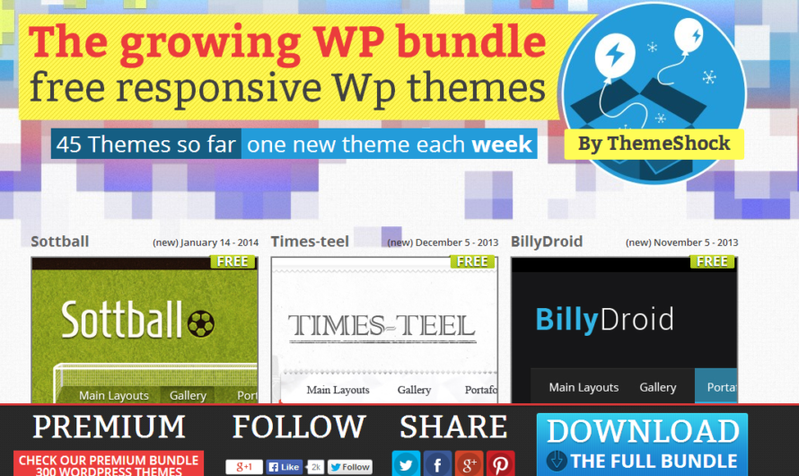 45 thèmes WordPress responsive gratuits