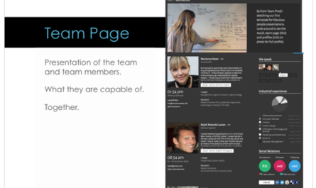 Company, Team and People presentation