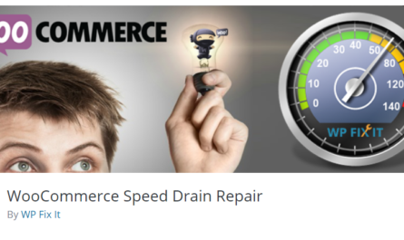 Woocommerce Speed Drain Repair