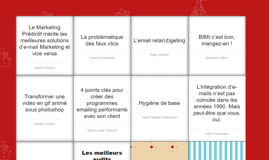 2 calendriers de l’avent en français pour webmasters