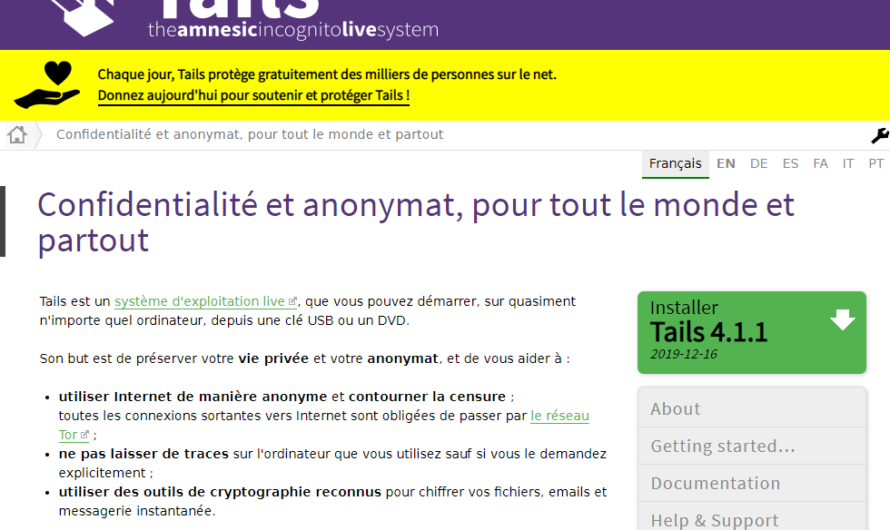 Un système d&rsquo;exploitation pour préserver la vie privée