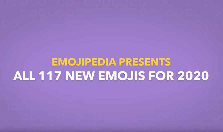117 nouveaux emojis à découvrir en 2020