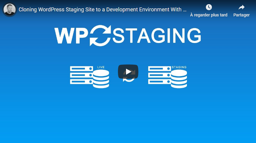 WP Staging : un plugin pour créer un site de staging