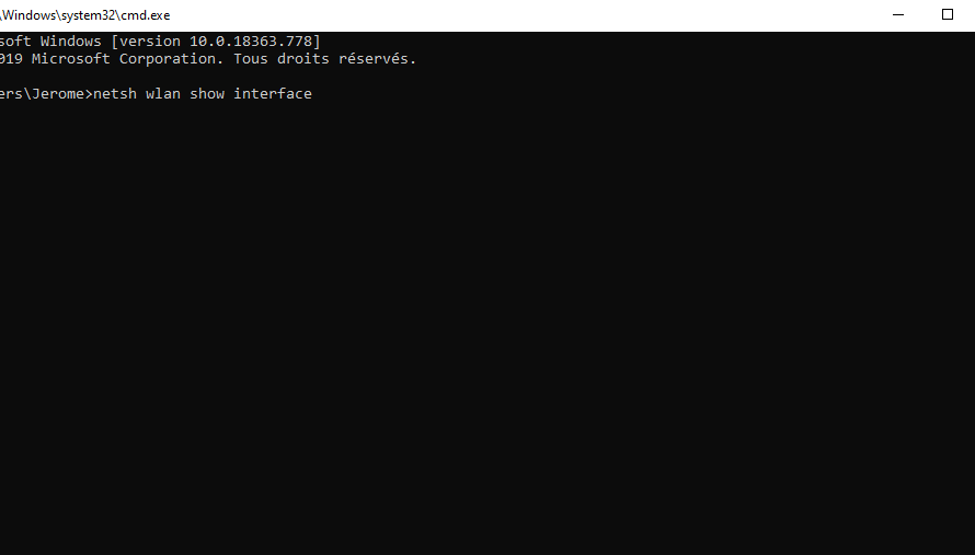 Vérifier la qualité de votre connexion wifi en ligne de commande
