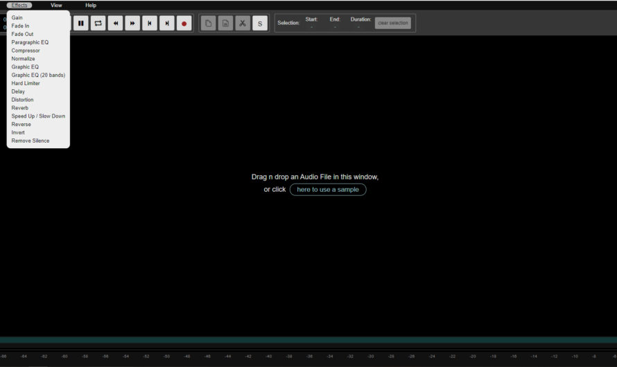 Une alternative en ligne à Audacity