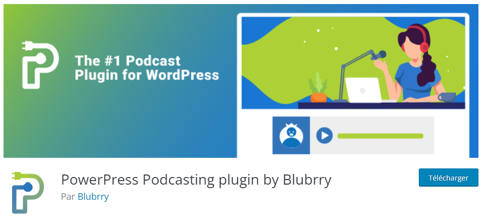 Télécharger PowerPress Podcasting plugin by Blubrry