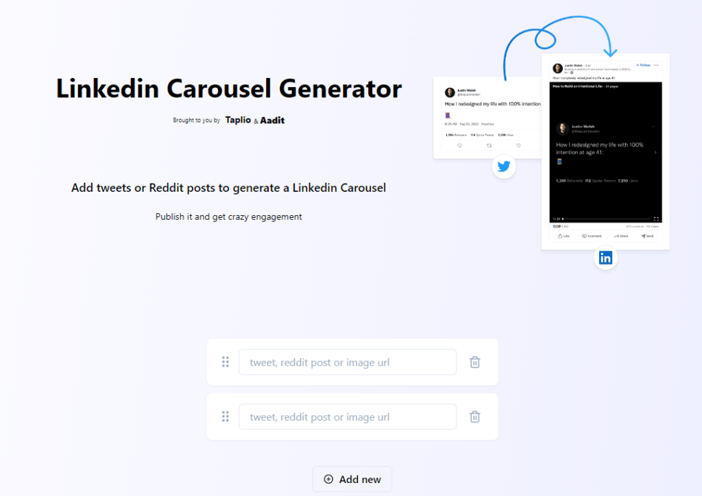 Linkedin Carousel Generator