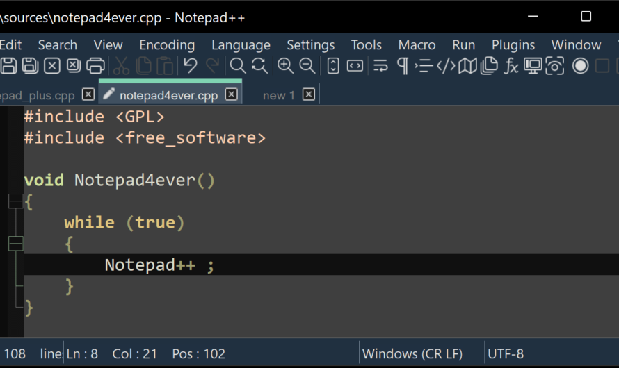 Les alternatives de Notepad++