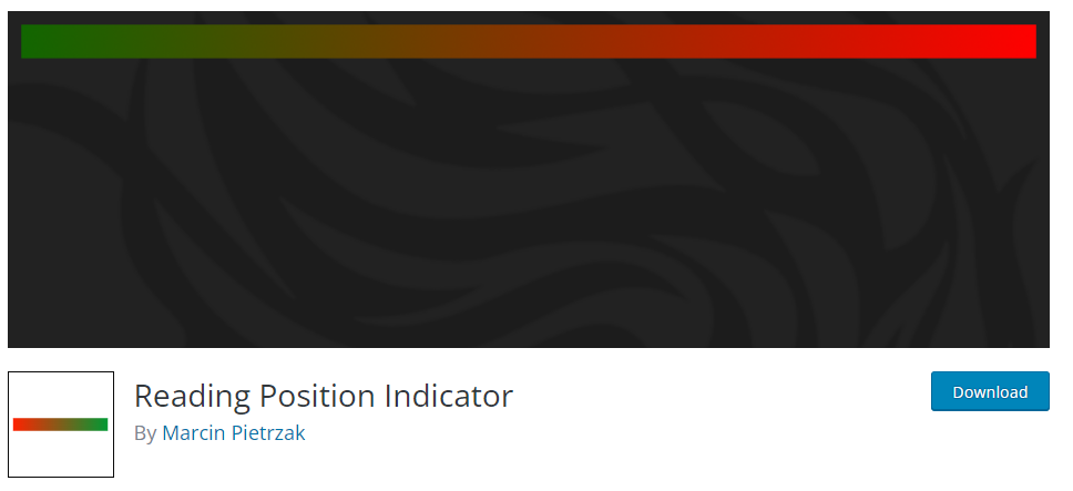 Reading Position Indicator