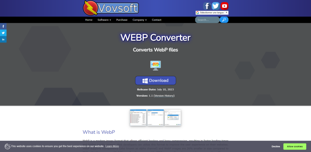 WEB P Converter for PC