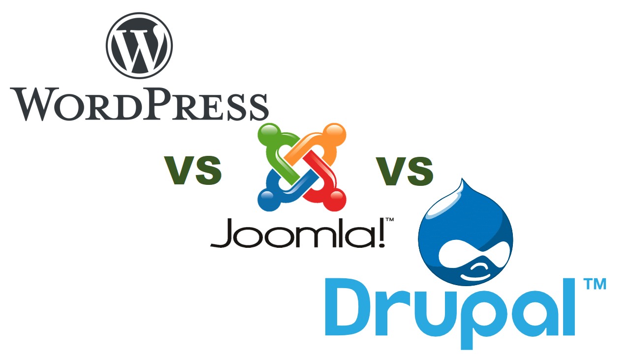 WordPress VS Joomla VS Drupal - Labo JNG WEB