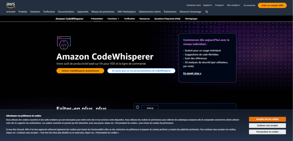 Amazon Code Whisperer