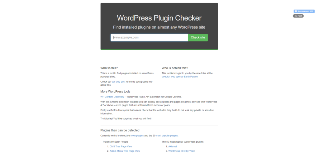 WordPress Plugin Checker