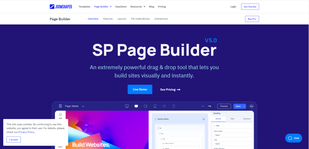 SP PAge Builder