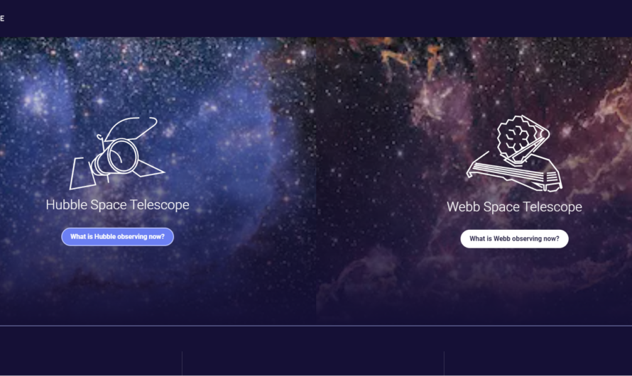 Voyagez dans l’univers depuis votre PC grâce aux télescopes spatiaux James Webb et Hubble