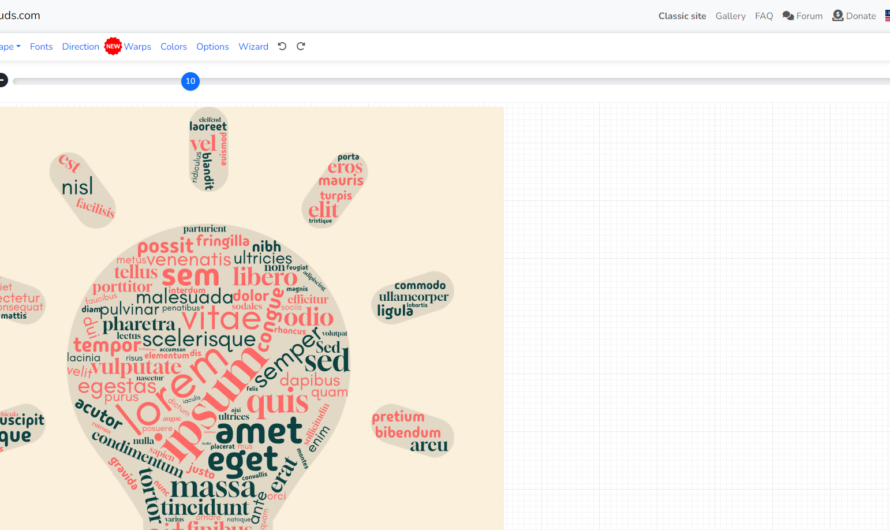 Les Meilleurs Outils pour Créer des Nuages de Mots à partir d’un Texte