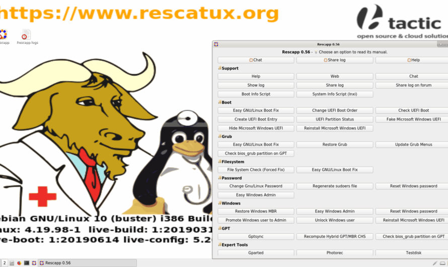 Rescatux : Le Secours Ultime pour Réparer Windows et Linux