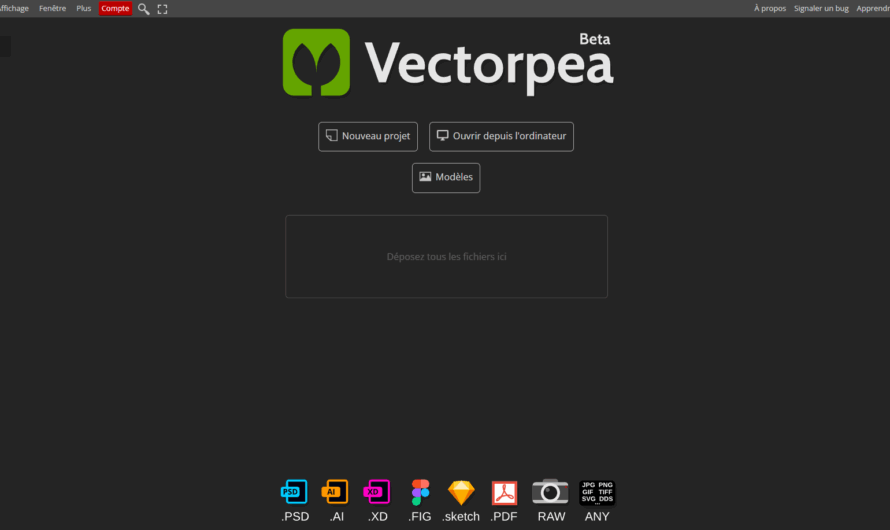Vectorpea : L’Éditeur de Graphisme Vectoriel Gratuit et en Ligne