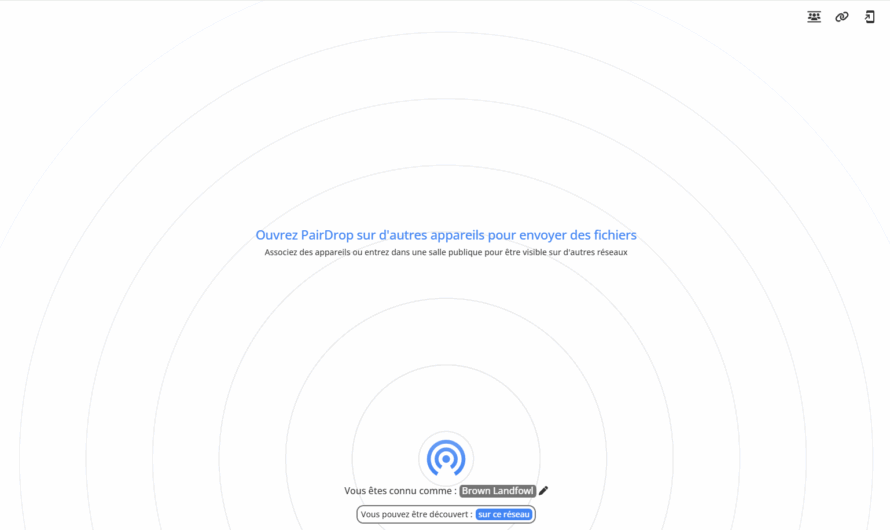 PairDrop : Partage de fichiers rapide et sécurisé en local