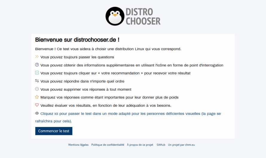 Distrochooser : l’outil idéal pour choisir la bonne distribution Linux