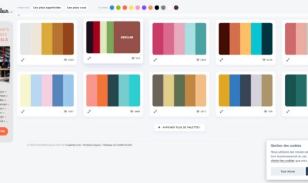 palette de couleurs