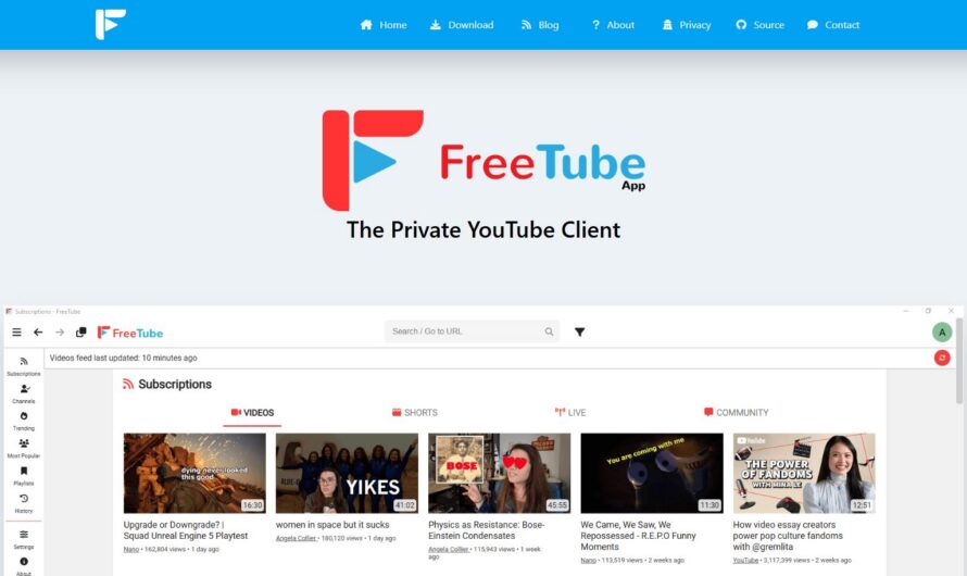 FreeTube : l’alternative privée et open source pour regarder YouTube sans être suivi