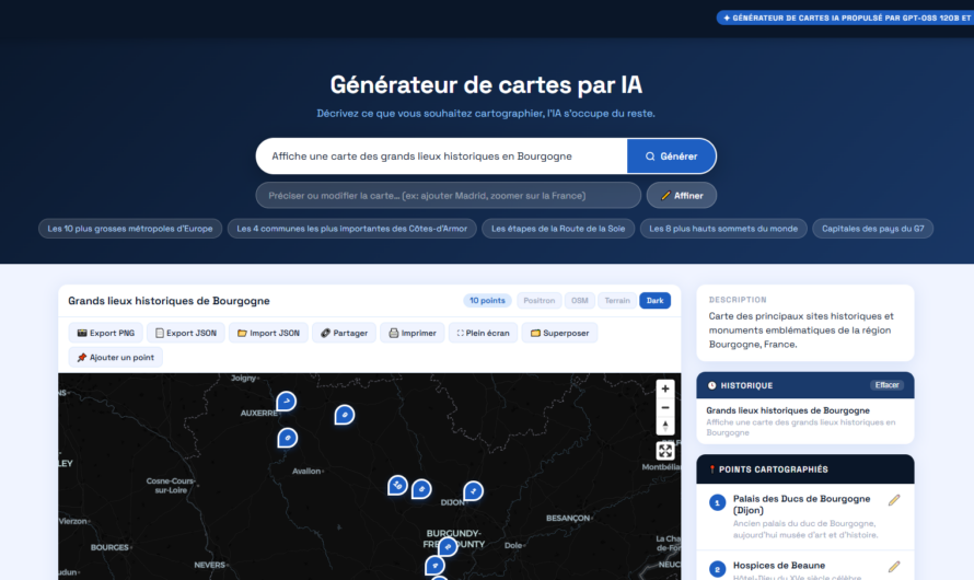 Cartagen et l’intelligence artificielle : cartographier autrement le monde