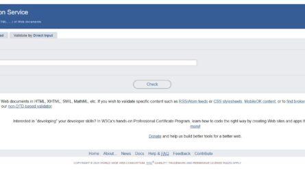 valideur code CSS HTML