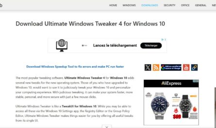 Ultimate Windows Tweaker